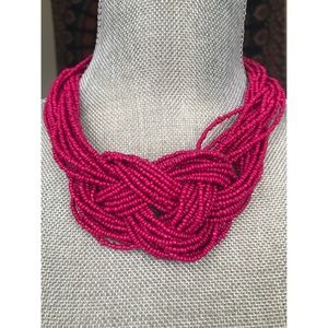 Beaded Knot Necklace